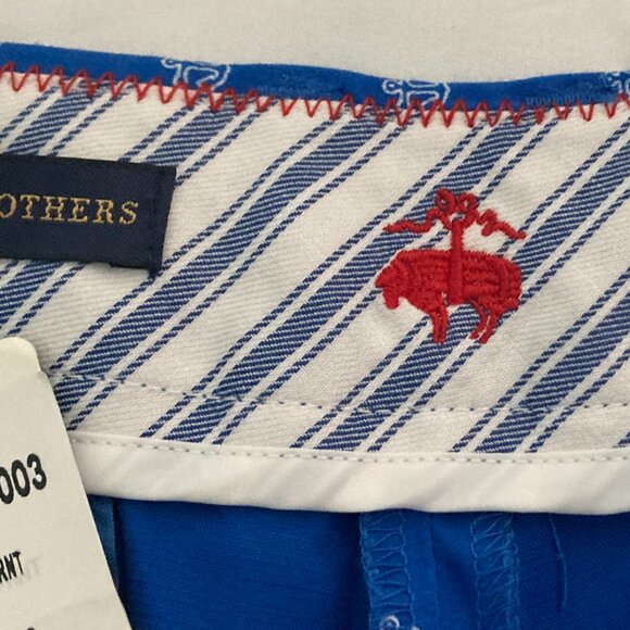 Brooks Brothers blue with white anchors - size 4 - Picture 4 of 6